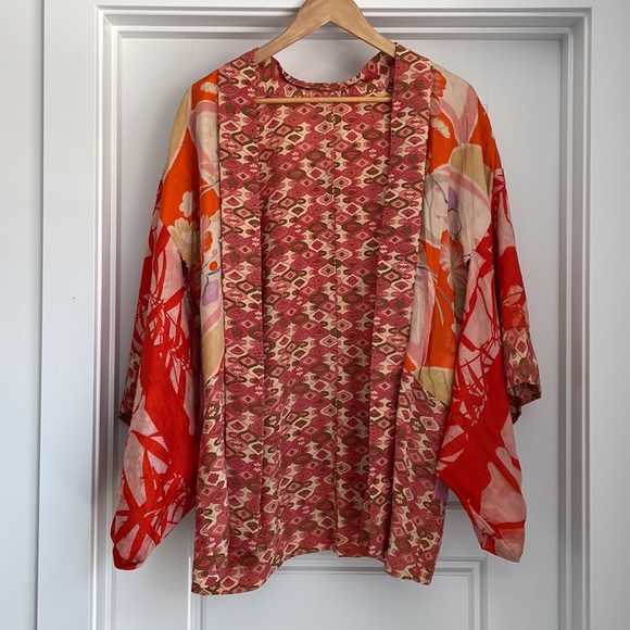 hand made Japanese silk kimono 👘 - Picture 2 of 10